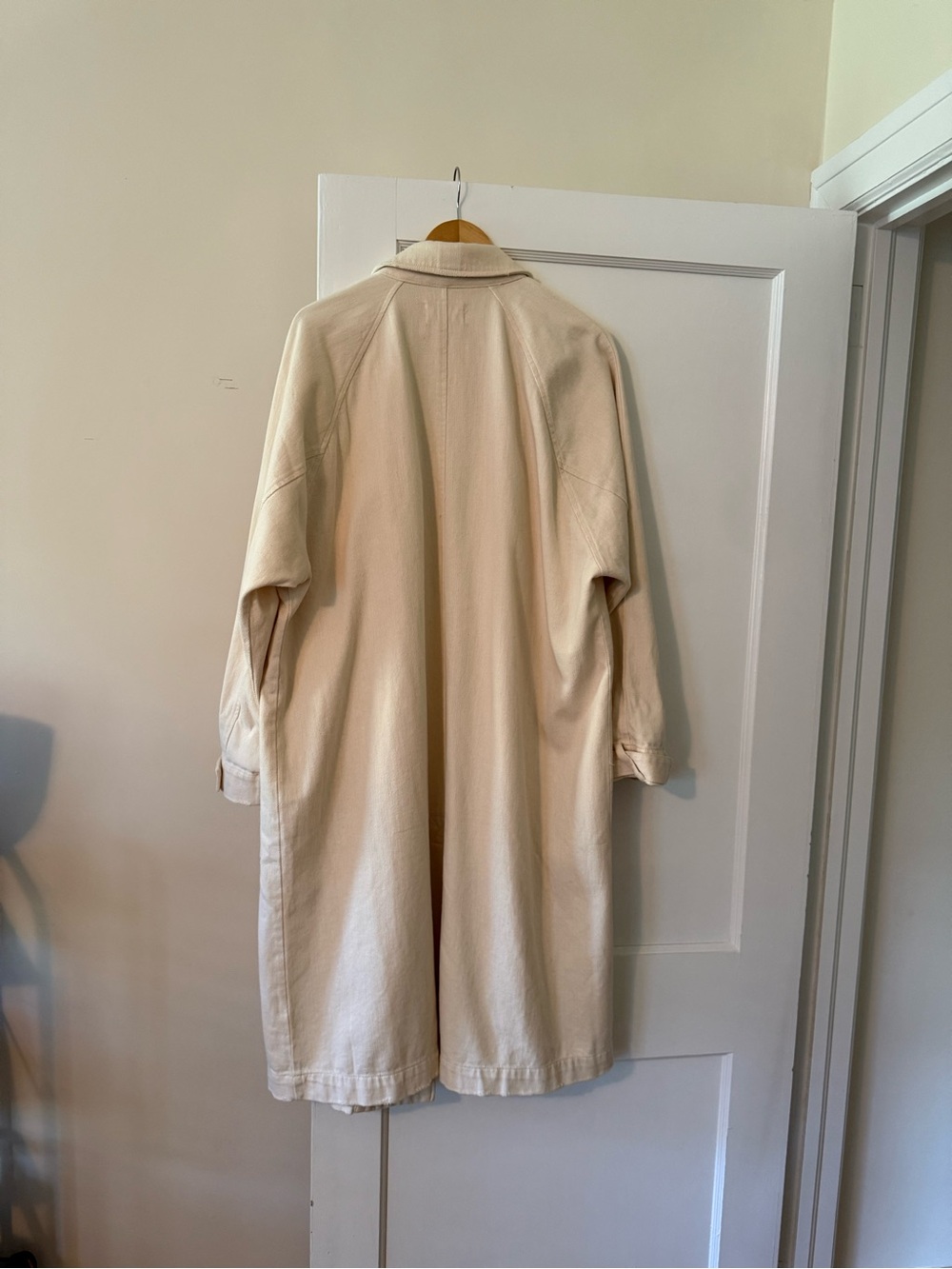 Anthropologie 100% cotton Pilcro Longline Women's Duster Coat - Picture 3 of 10